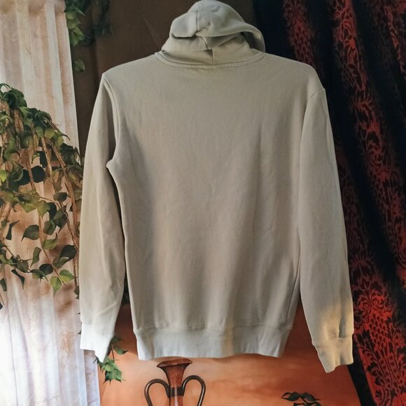EUC: Nickelodeon Garfield "Chill" Sze. SM Tan Unisex Graphic Hoodie Sweatshirt - Picture 2 of 3